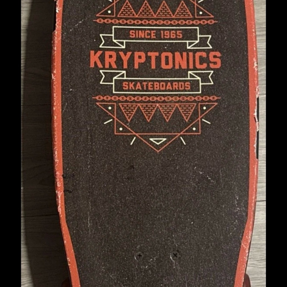 Black and Red Skateboard